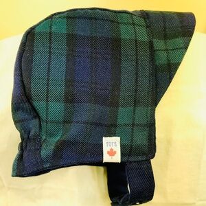 3-6 months Blackwatch Plaid Bonnet